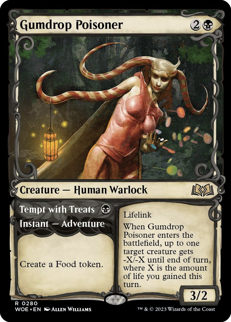 Image for Gumdrop Poisoner (Showcase) (280) [Wilds of Eldraine] - Magic: The Gathering