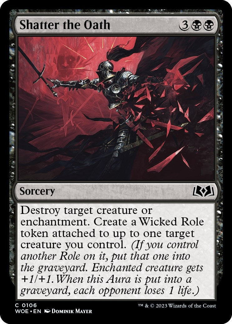 Image for Shatter the Oath (106) [Wilds of Eldraine] - Magic: The Gathering