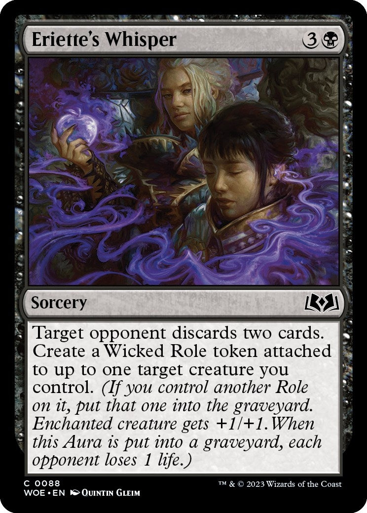 Image for Eriette's Whisper (88) [Wilds of Eldraine] - Magic: The Gathering