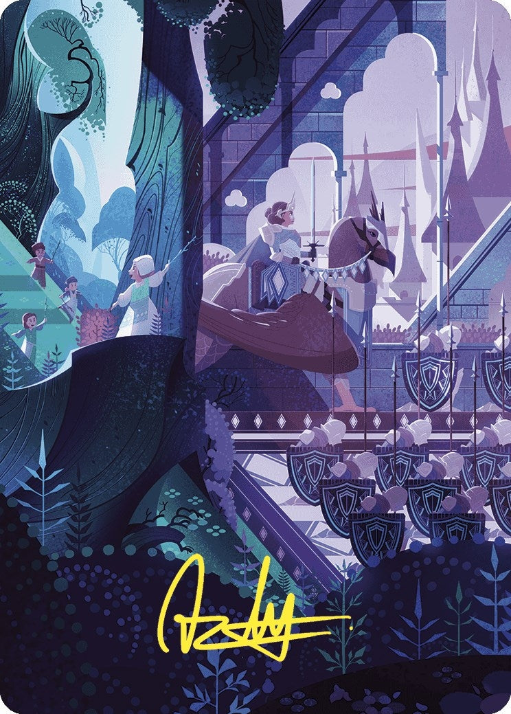 Image for As Foretold Art Card (Gold-Stamped Signature) (64) [Wilds of Eldraine] - Magic: The Gathering