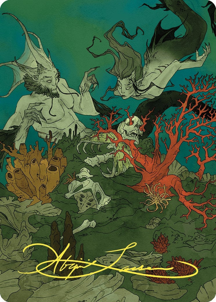 Image for Curiosity Art Card (Gold-Stamped Signature) (65) [Wilds of Eldraine] - Magic: The Gathering
