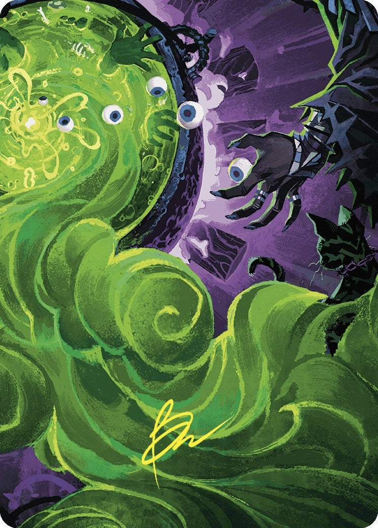 Image for Waste Not Art Card (Gold-Stamped Signature) (70) [Wilds of Eldraine] - Magic: The Gathering