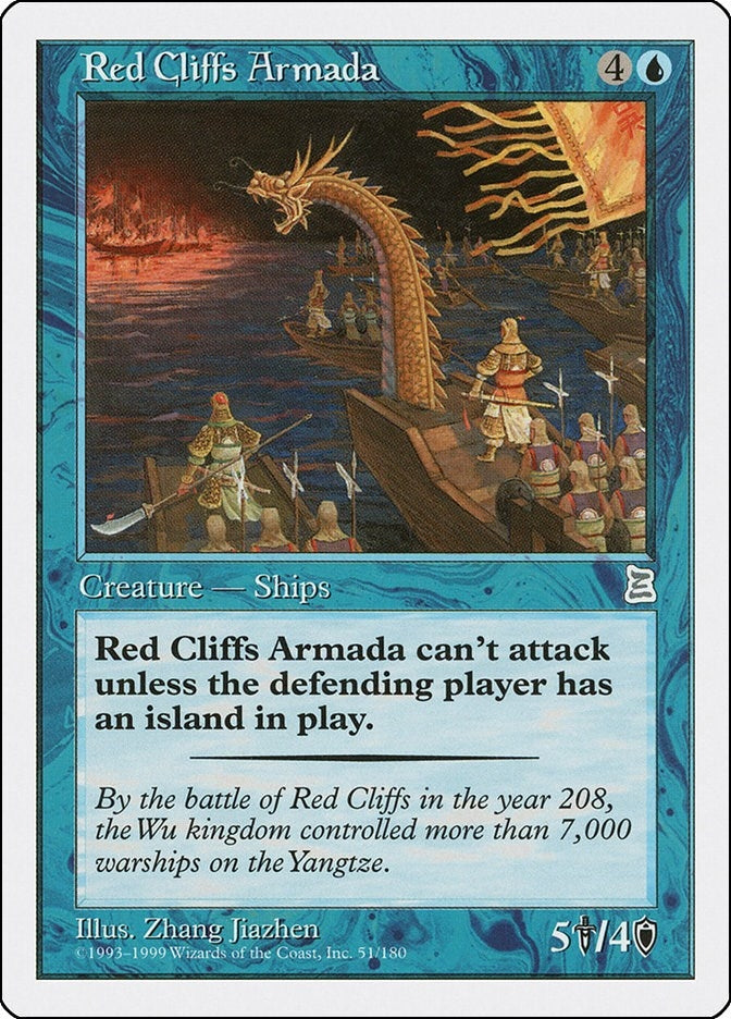 Image for Red Cliffs Armada (51) [Portal Three Kingdoms] - Magic: The Gathering