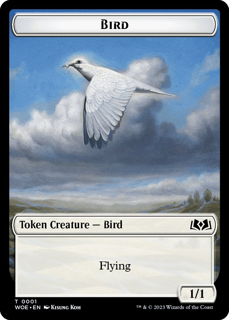 Image for Bird Token (1) [Wilds of Eldraine] - Magic: The Gathering