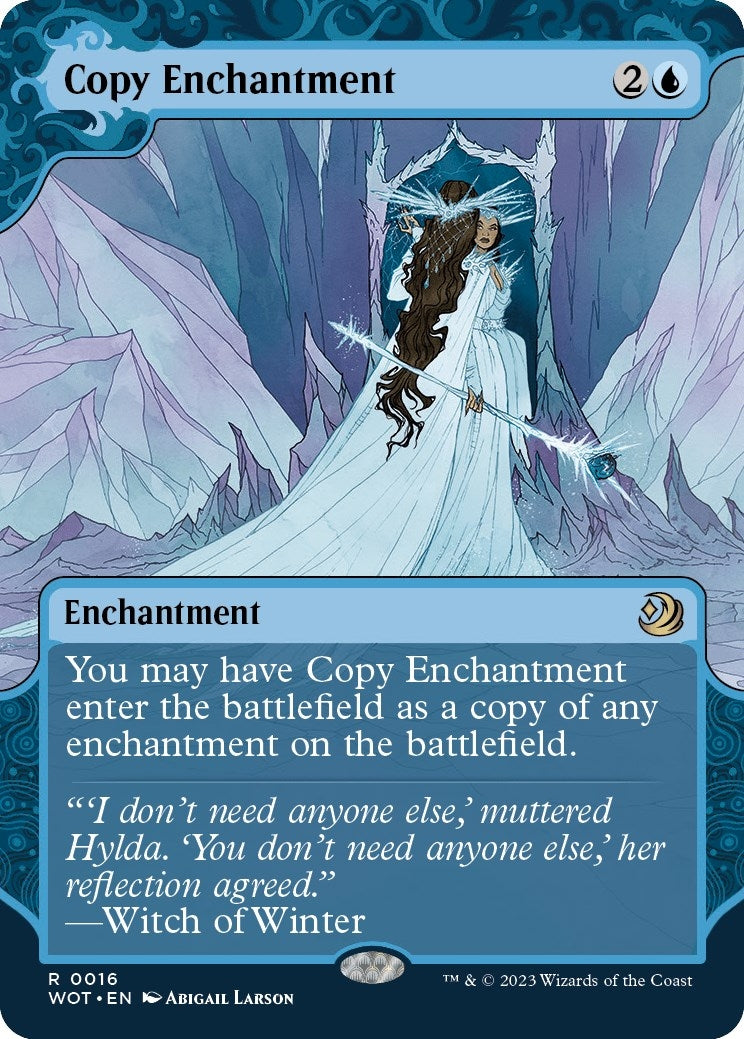 Image for Copy Enchantment (16) [Wilds of Eldraine: Enchanting Tales] - Magic: The Gathering