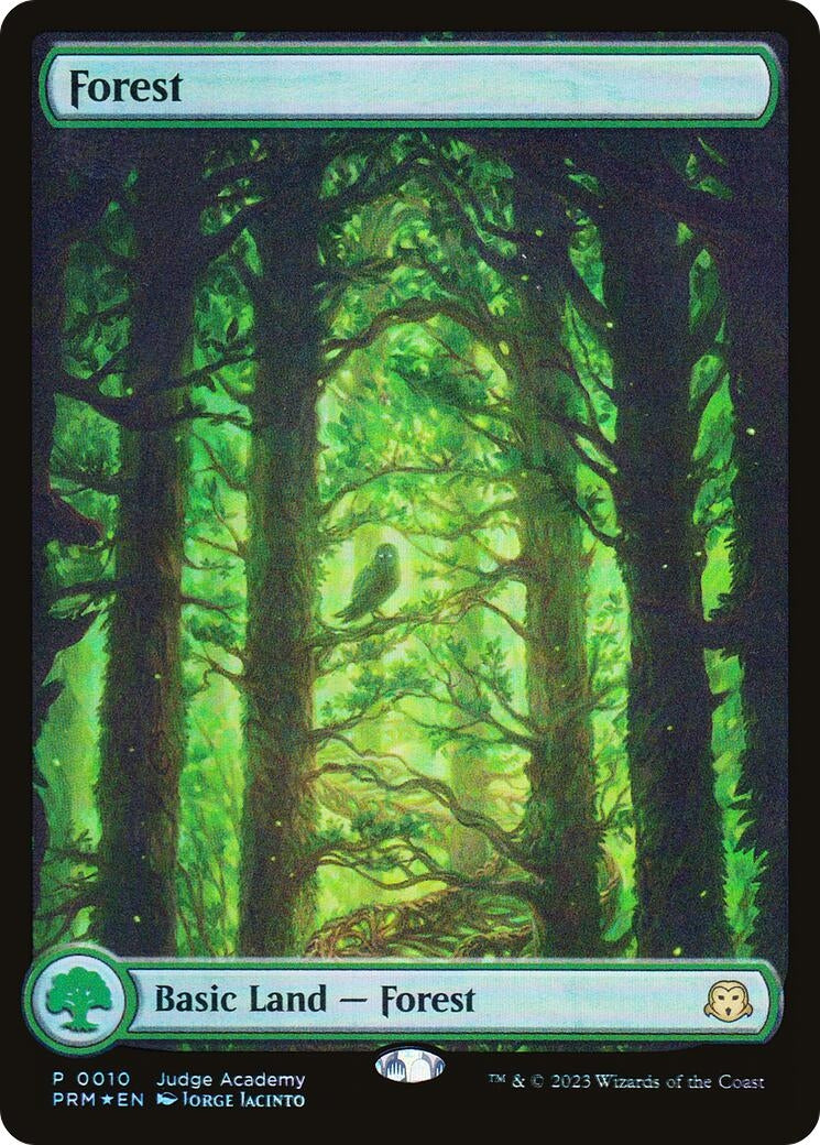Image for Forest - Full Art (0010) (10) [Judge Promos] - Magic: The Gathering