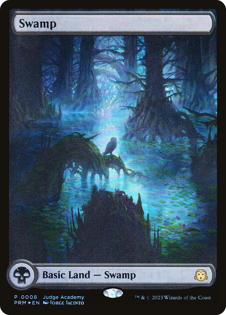 Image for Swamp - Full Art (0008) (8) [Judge Promos] - Magic: The Gathering