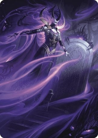 Image for Ashiok, Wicked Manipulator Art Card (10/81) (10) [Wilds of Eldraine] - Magic: The Gathering