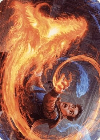 Image for Frantic Firebolt Art Card (16) [Wilds of Eldraine] - Magic: The Gathering