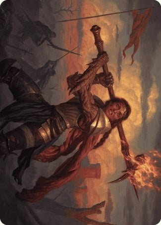 Image for Imodane, the Pyrohammer Art Card (18) [Wilds of Eldraine] - Magic: The Gathering