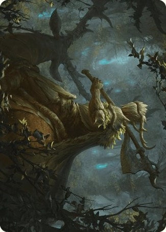 Image for Verdant Outrider Art Card (28) [Wilds of Eldraine] - Magic: The Gathering