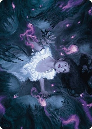 Image for Neva, Stalked by Nightmares Art Card (30) [Wilds of Eldraine] - Magic: The Gathering