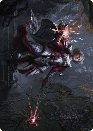 Image for Rowan, Scion of War Art Card (31/81) (31) [Wilds of Eldraine] - Magic: The Gathering