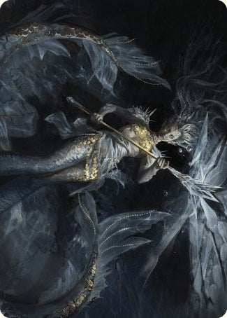 Image for Sharae of Numbing Depths Art Card (32) [Wilds of Eldraine] - Magic: The Gathering