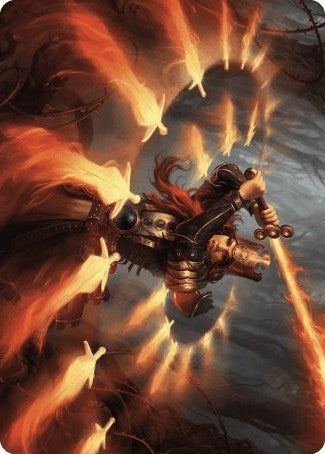 Image for Heartflame Duelist Art Card (38) [Wilds of Eldraine] - Magic: The Gathering