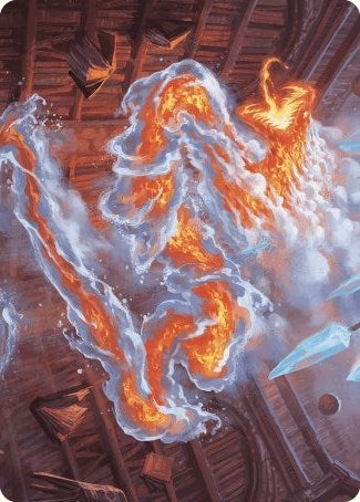 Image for Scalding Viper Art Card (41) [Wilds of Eldraine] - Magic: The Gathering