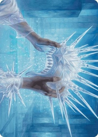 Image for Hylda's Crown of Winter Art Card (43) [Wilds of Eldraine] - Magic: The Gathering