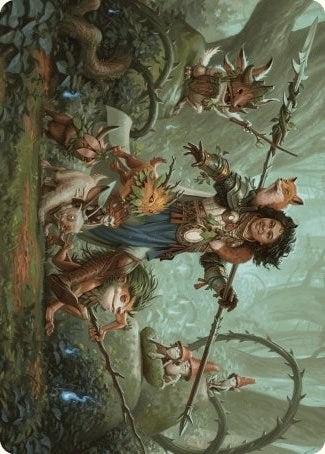Image for Ellivere of the Wild Court Art Card (49) [Wilds of Eldraine] - Magic: The Gathering