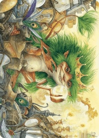 Image for Knickknack Ouphe Art Card (50) [Wilds of Eldraine] - Magic: The Gathering