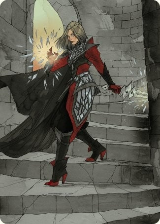 Image for Rowan, Scion of War Art Card (59/81) (59) [Wilds of Eldraine] - Magic: The Gathering