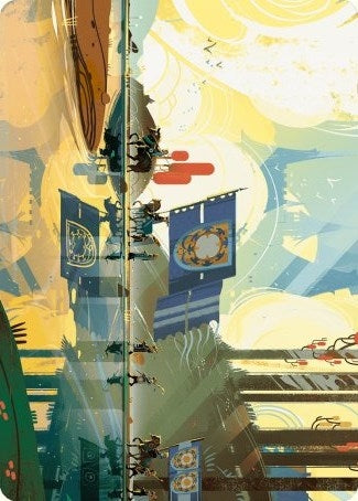 Image for Knightly Valor Art Card (63) [Wilds of Eldraine] - Magic: The Gathering