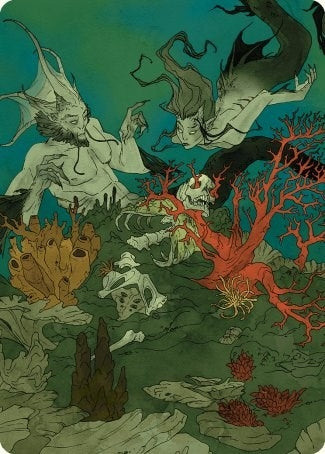Image for Curiosity Art Card (65) [Wilds of Eldraine] - Magic: The Gathering