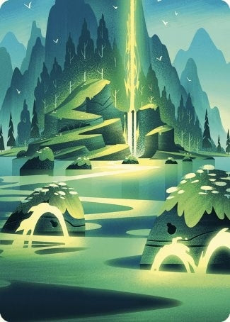 Image for Leyline of Abundance Art Card (73) [Wilds of Eldraine] - Magic: The Gathering
