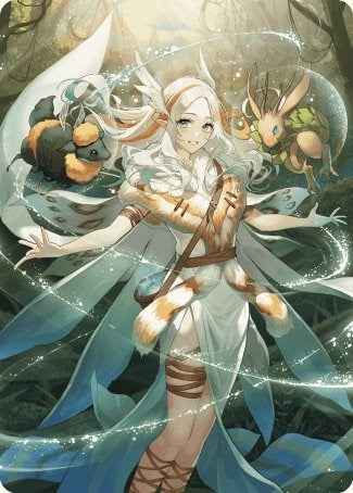 Image for Greater Auramancy Anime Art Card (76) [Wilds of Eldraine] - Magic: The Gathering