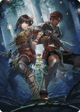 Image for Defense of the Heart Art Card (81) [Wilds of Eldraine] - Magic: The Gathering