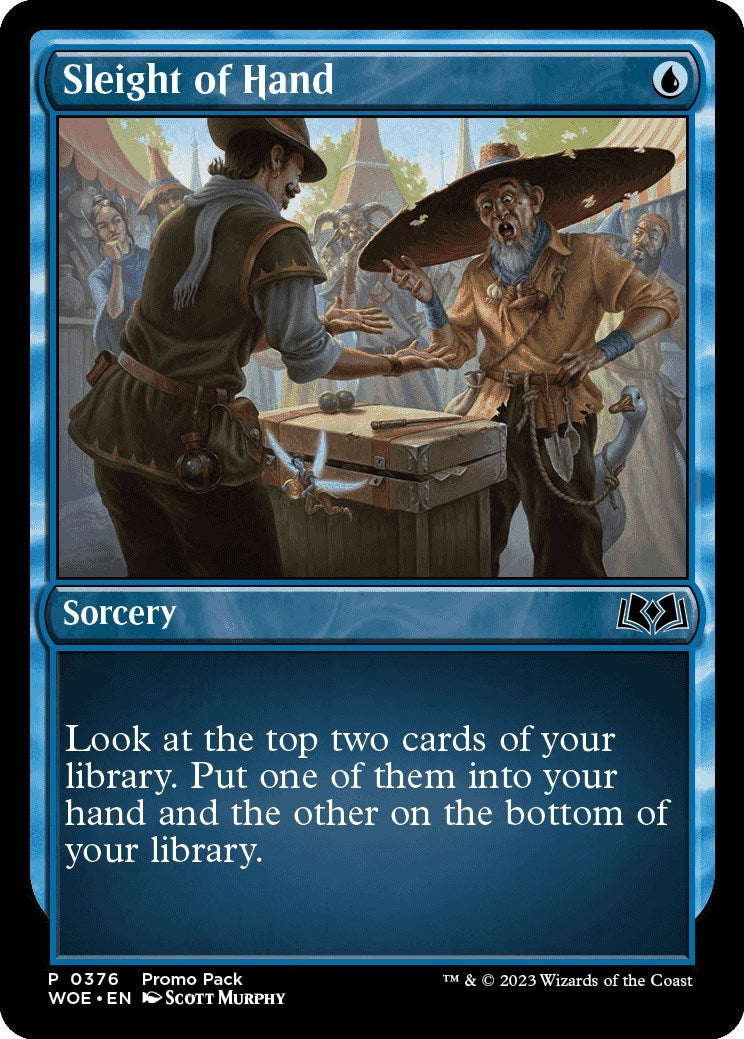 Image for Sleight of Hand (376) [Wilds of Eldraine] - Magic: The Gathering