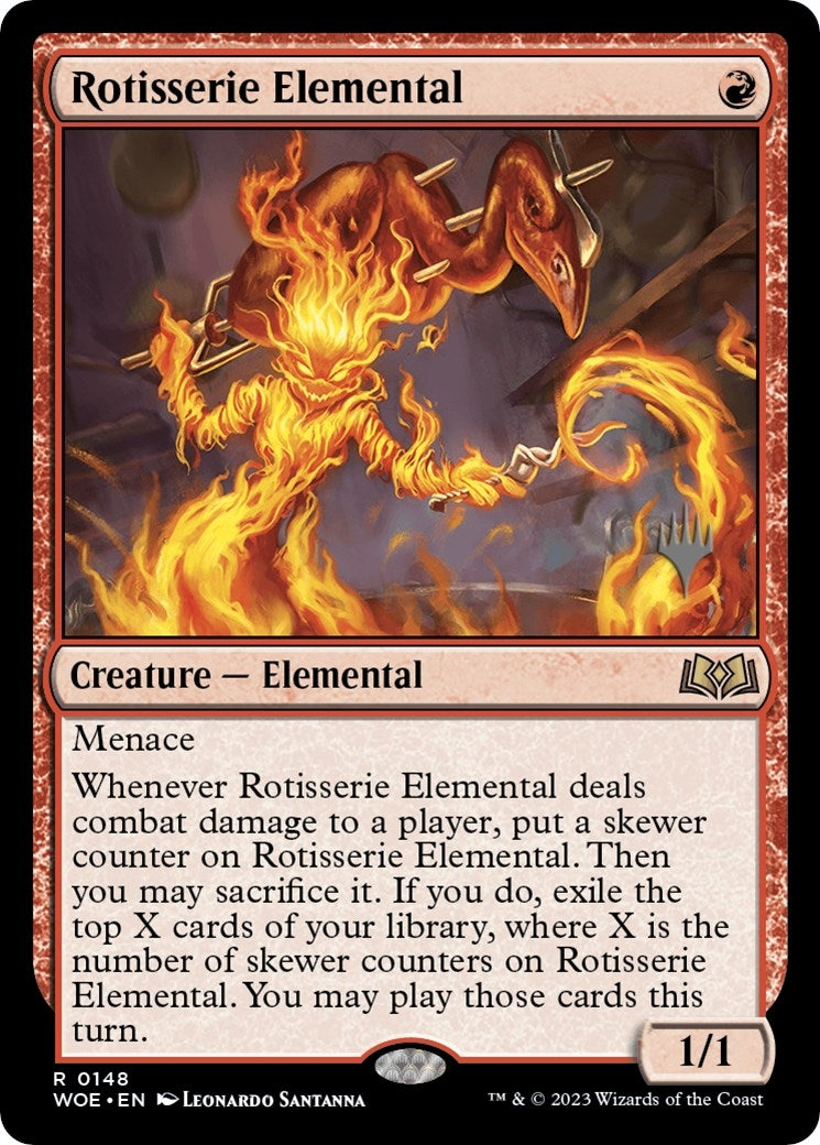 Image for Rotisserie Elemental (148) [Wilds of Eldraine] - Magic: The Gathering