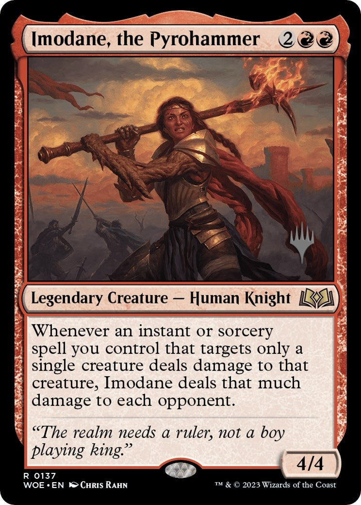 Image for Imodane, the Pyrohammer (137) [Wilds of Eldraine] - Magic: The Gathering