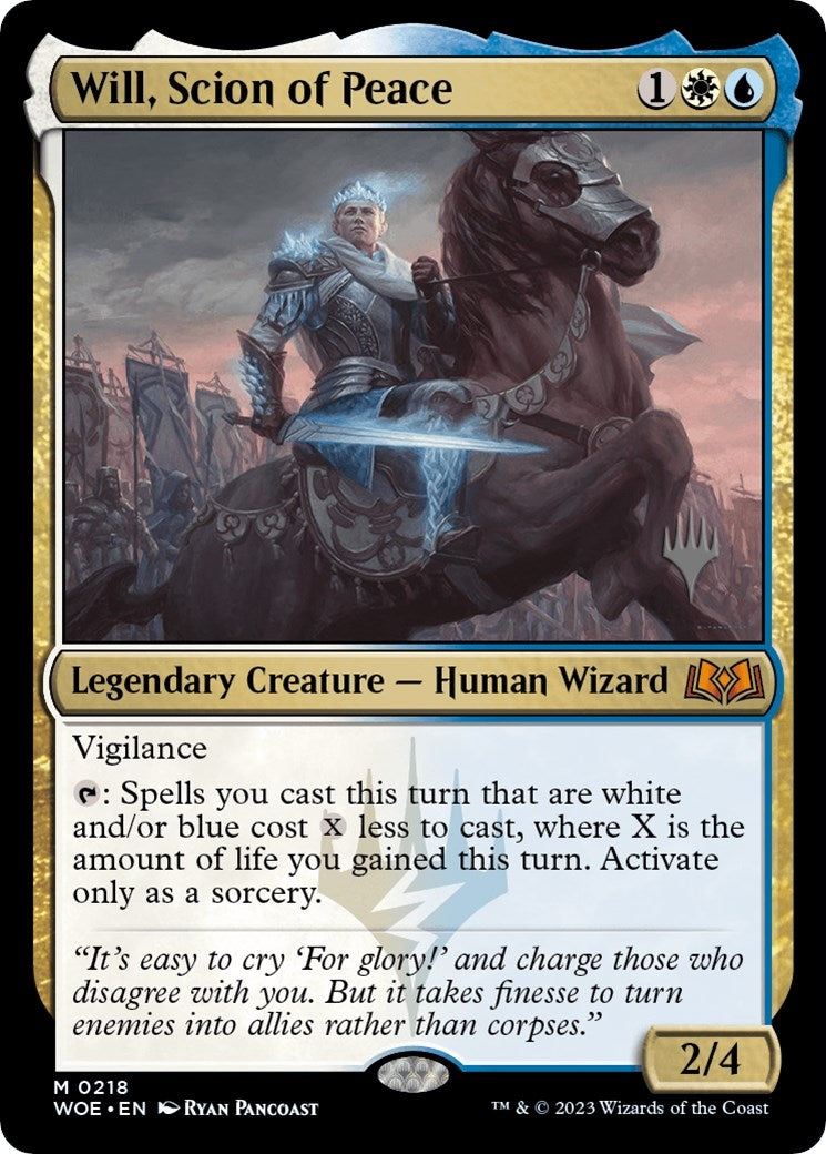 Image for Will, Scion of Peace (218) [Wilds of Eldraine] - Magic: The Gathering