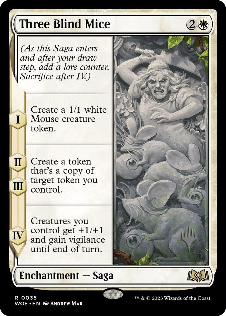 Image for Three Blind Mice (35) [Wilds of Eldraine] - Magic: The Gathering