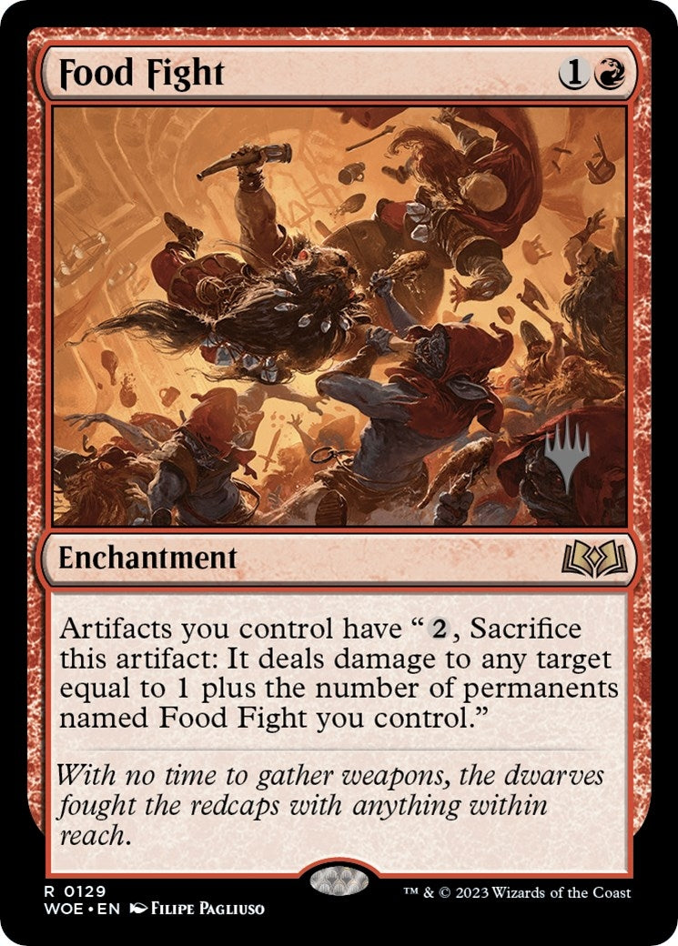 Image for Food Fight (129) [Wilds of Eldraine] - Magic: The Gathering