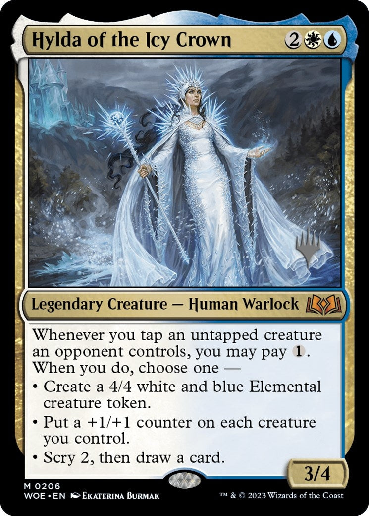 Image for Hylda of the Icy Crown (206) [Wilds of Eldraine] - Magic: The Gathering
