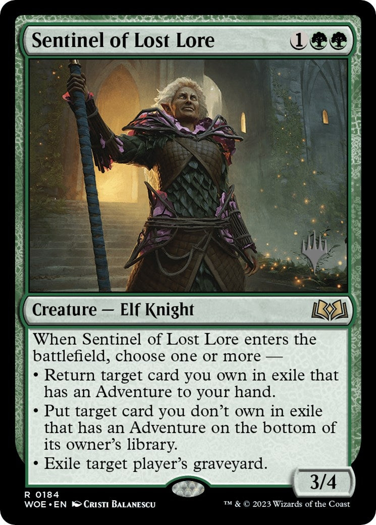 Image for Sentinel of Lost Lore (184) [Wilds of Eldraine] - Magic: The Gathering