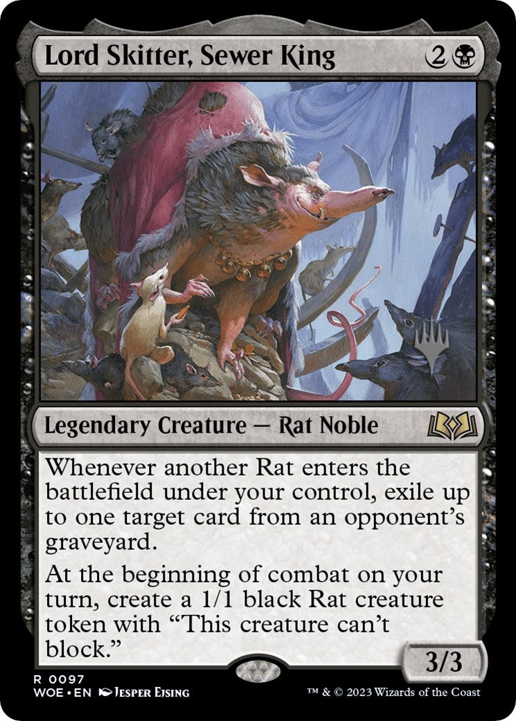 Image for Lord Skitter, Sewer King (97) [Wilds of Eldraine] - Magic: The Gathering