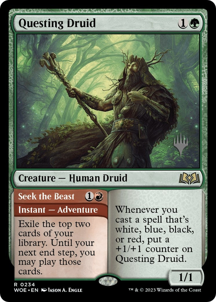 Image for Questing Druid (234) [Wilds of Eldraine] - Magic: The Gathering