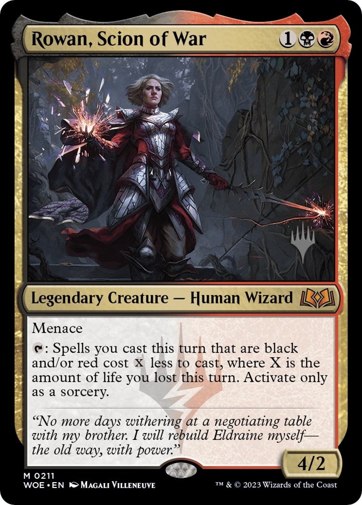 Image for Rowan, Scion of War (211) [Wilds of Eldraine] - Magic: The Gathering