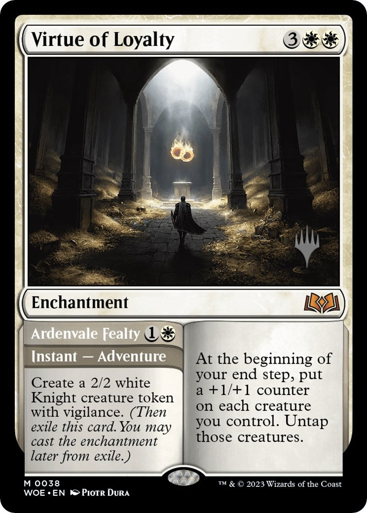 Image for Virtue of Loyalty (38) [Wilds of Eldraine] - Magic: The Gathering