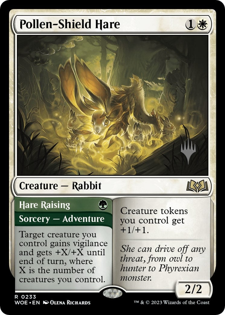 Image for Pollen-Shield Hare (233) [Wilds of Eldraine] - Magic: The Gathering