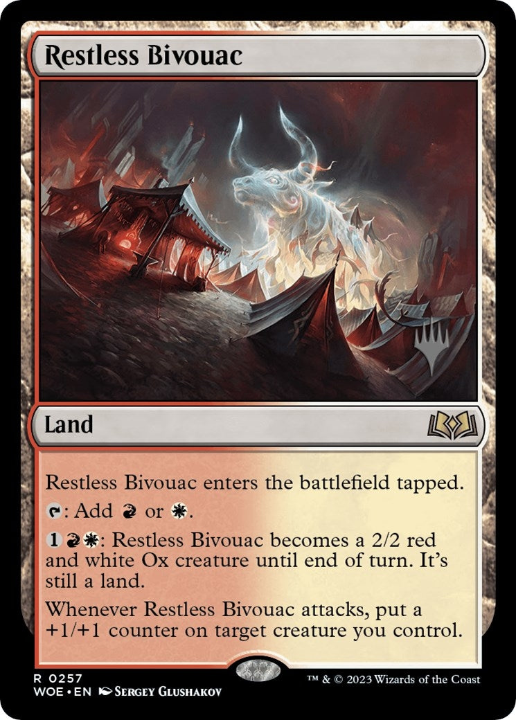 Image for Restless Bivouac (257) [Wilds of Eldraine] - Magic: The Gathering