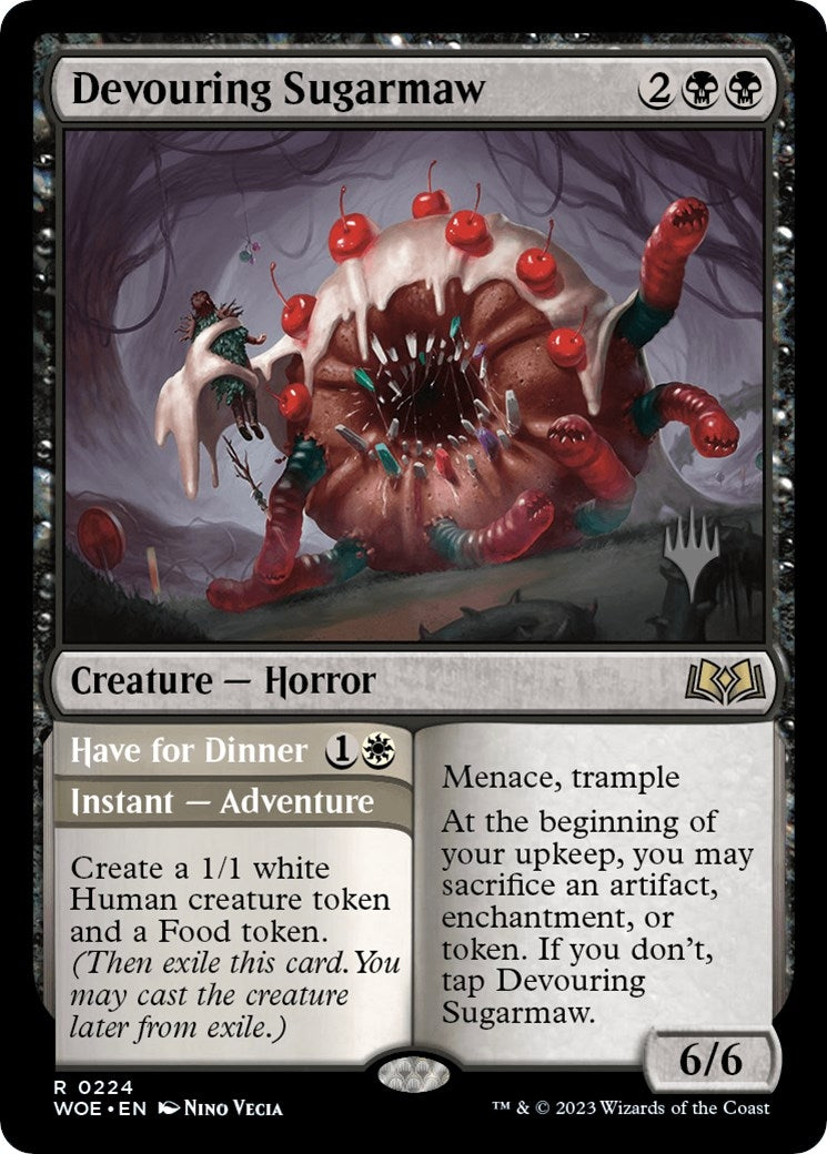 Image for Devouring Sugarmaw (224) [Wilds of Eldraine] - Magic: The Gathering