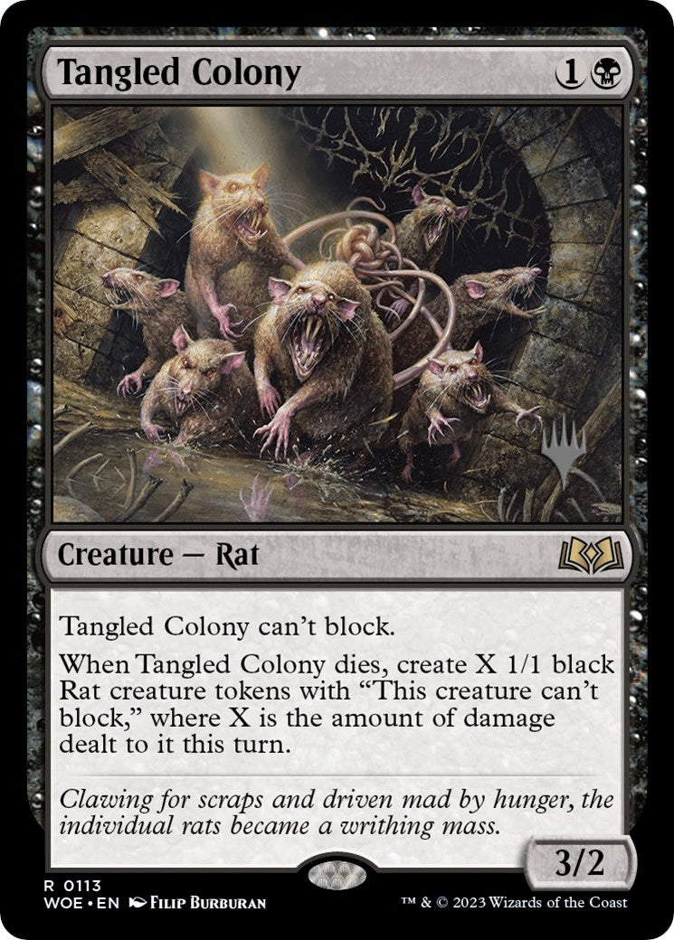 Image for Tangled Colony (113) [Wilds of Eldraine] - Magic: The Gathering
