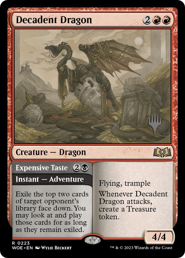 Image for Decadent Dragon (223) [Wilds of Eldraine] - Magic: The Gathering