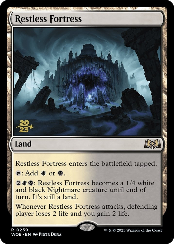 Image for Restless Fortress (259) [Prerelease Cards] - Magic: The Gathering