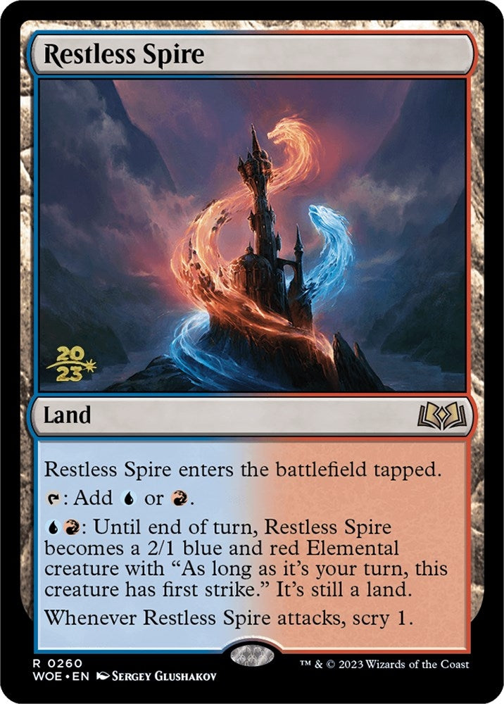 Image for Restless Spire (260) [Prerelease Cards] - Magic: The Gathering