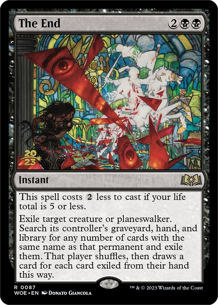 Image for The End (87) [Prerelease Cards] - Magic: The Gathering