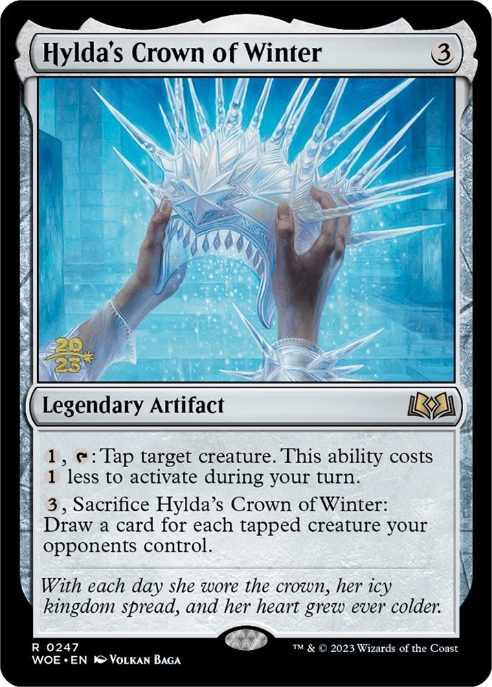 Image for Hylda's Crown of Winter (247) [Prerelease Cards] - Magic: The Gathering